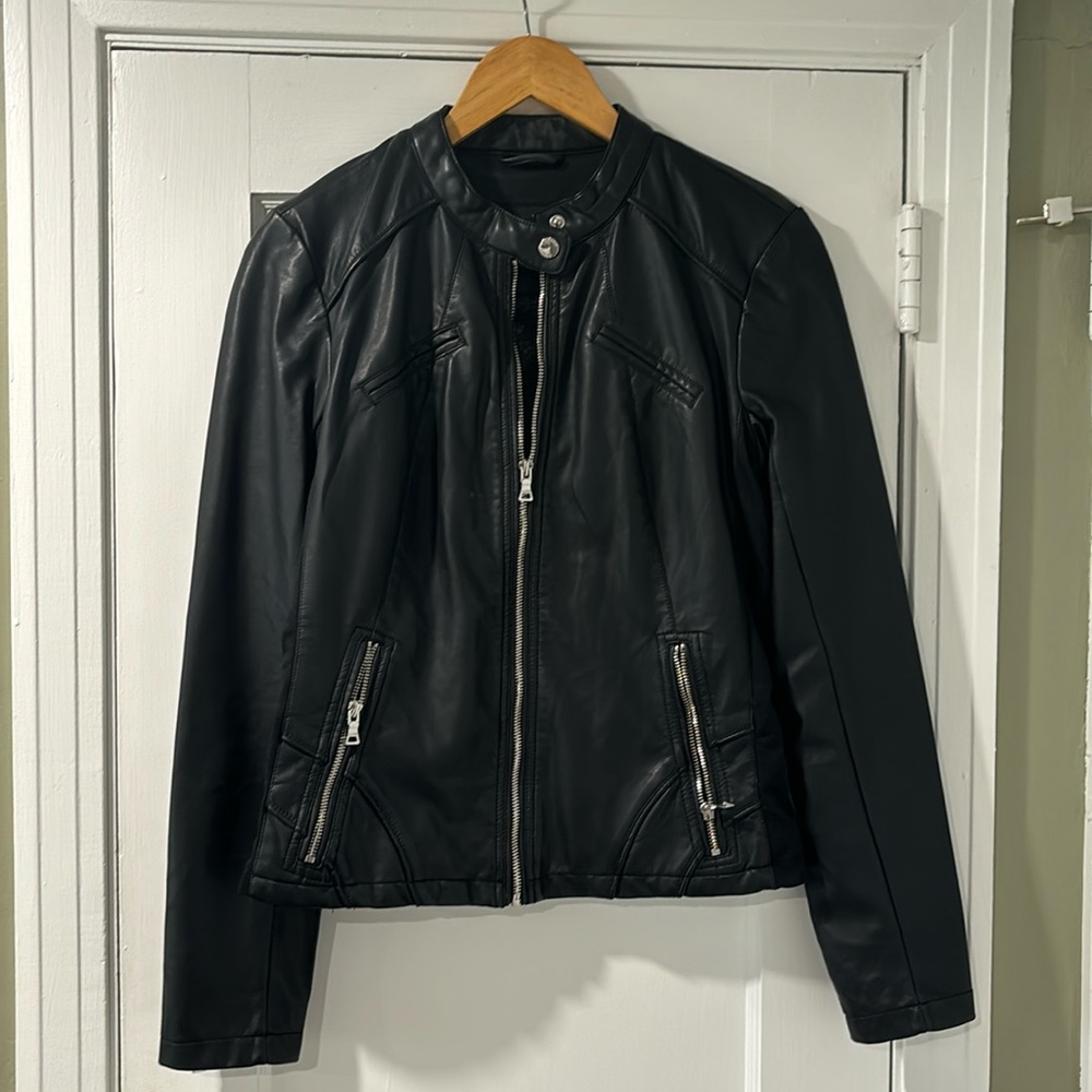 Guess Faux Leather Jacket